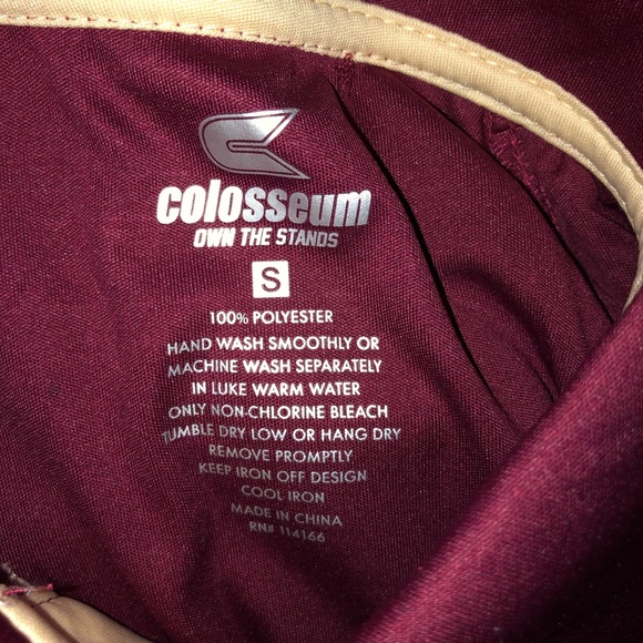 NWT Men’s Colosseum Florida State Polo. Size Small - Picture 4 of 4